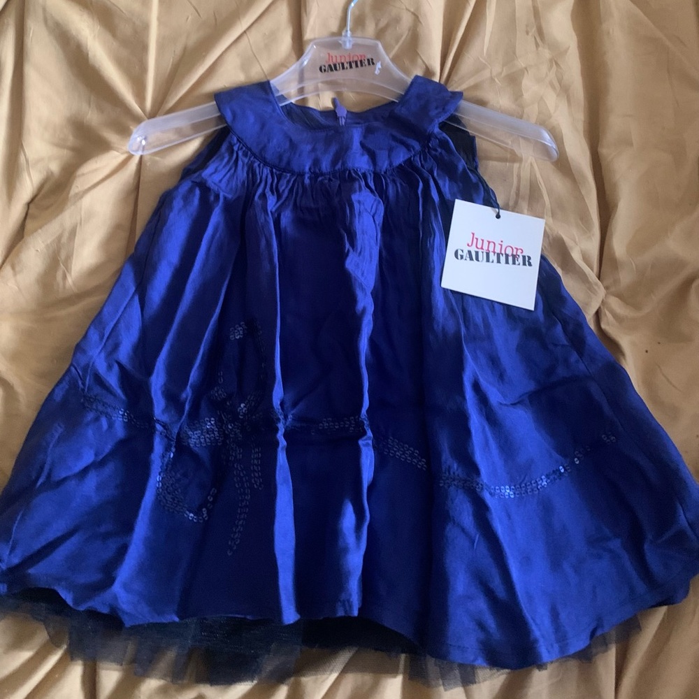 Junior Gaultier Royal Blue Dress